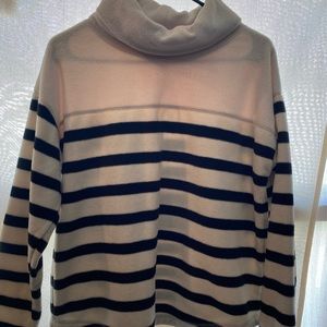 Cream and black Chaps Fleece